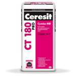 Смесь Ceresit CT 180 Pro МВ для крепления плит из минеральной ваты (серый, 27 кг)