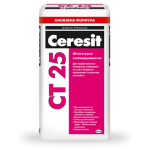Штукатурка цементно-известковая Ceresit CT-25 (25 кг)