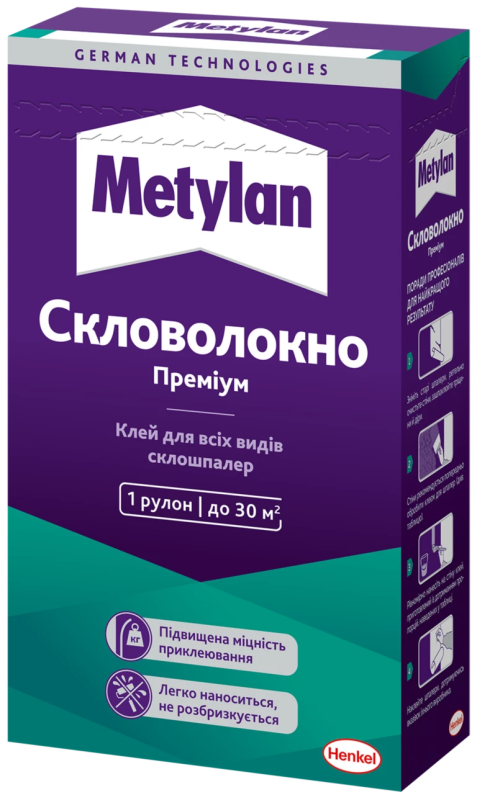 Клей для склошпалер METYLAN Скловолокно Преміум