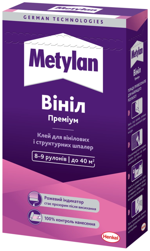 Клей для вінілових шпалер METYLAN Вініл Преміум