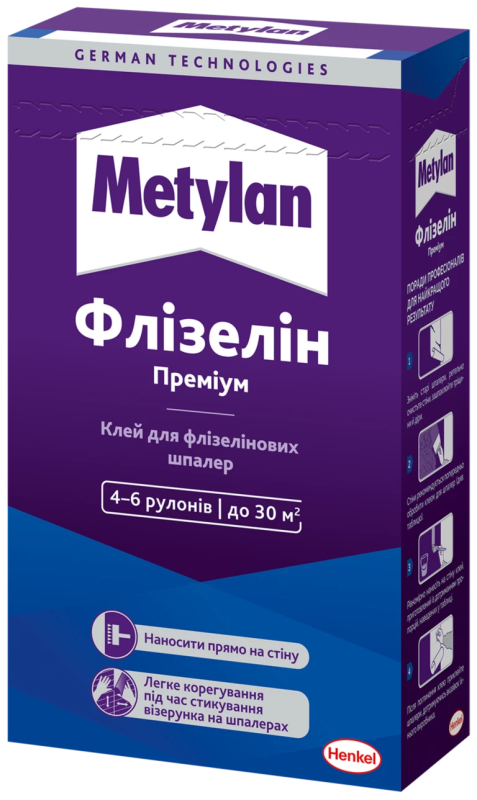Клей для флізелінових шпалер METYLAN Флізелін Преміум