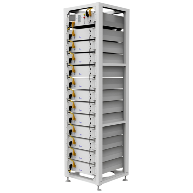Стійка 19" 60кСтійка 19" 60 кВт для BOS‑GM5.1‑серії Deye 3U‑HRACK 