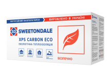 Экструдированный пенополистирол SWEETONDALE CARBON ECO 40 мм 1180*580 (6,844м2 в уп.) (10шт/уп.)